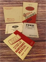 Lot of (3) Ford Maintenance Manuals