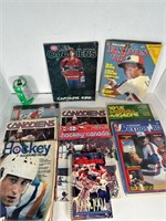 10 Magazines hockey et baseball années ‘80 *Basse
