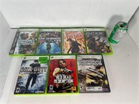 7 jeux Xbox360 dont Red Dead Redemption
