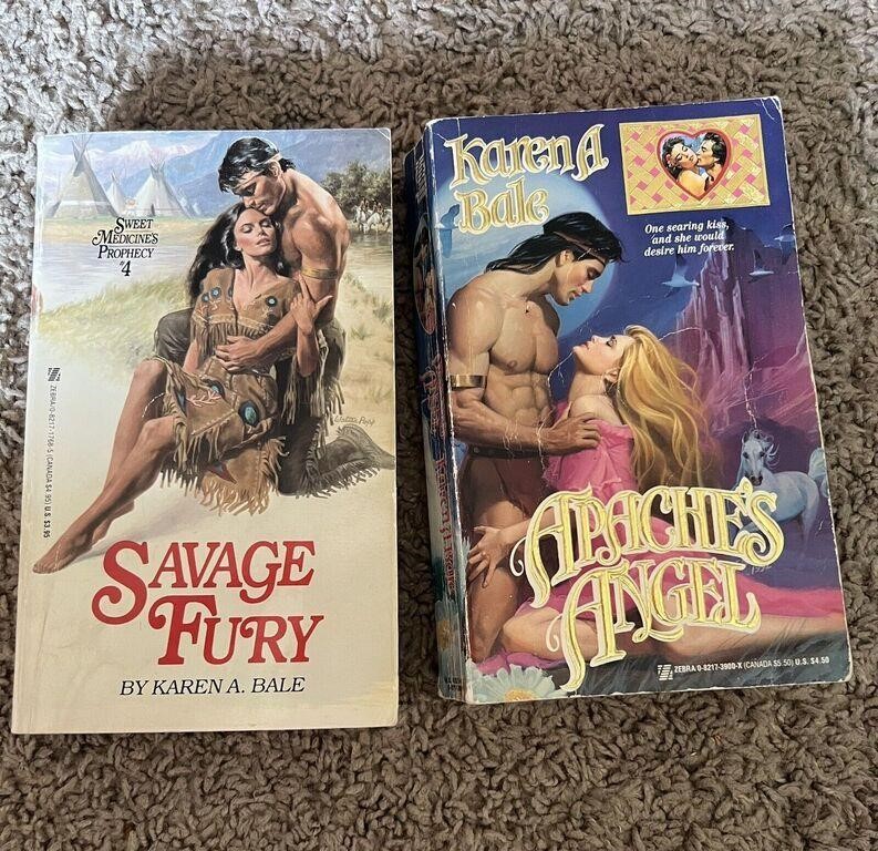 KAREN A BALE ROMANCE NOVEL-SET OF 2