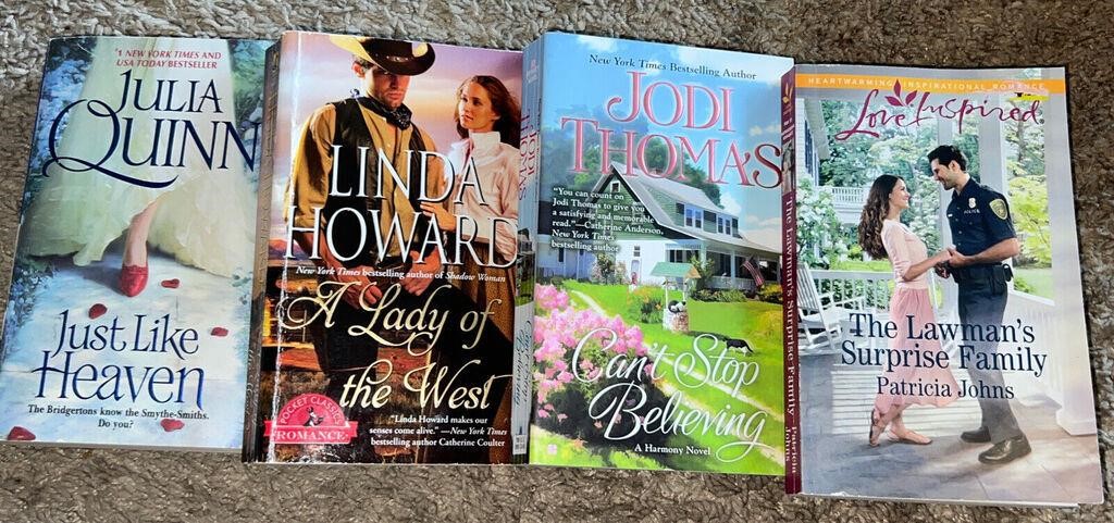 4 SET OF ROMANTIC NOVELS [LOVE INSPIRED]