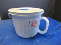 CORNINGWARE SOUP CUP W/LID