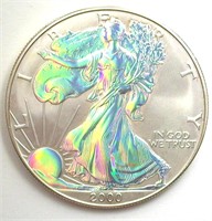 2000 Silver Eagle  UNC HOLOGRAM
