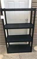 Plastic Storage Shelf 34x14x58