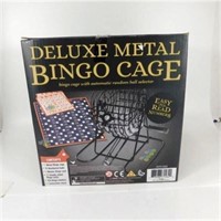 69 Deluxe Metal Bingo Cage Complete Set