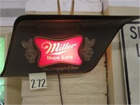 Miller High Life Lighted Beer Sign