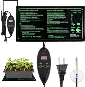 NEW Seed Heat Mat w/Digital Thermostat(10" x 20")