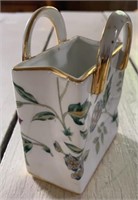 Vintage Porcelain Handbag Shaped Planter