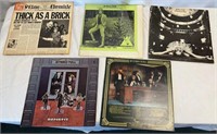 5) Jethro Tull Vinyl LP Records