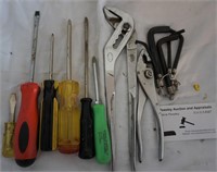 screwdrivers;pliers; allen wrenches