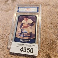 Don Larsen Autographed Trading Card Authentic