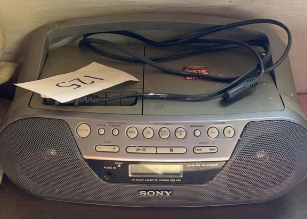 Vintage Sony cd player