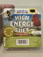 American Seed High Energy Suet for Wild Birds