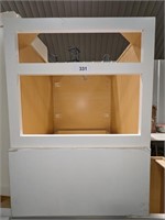 White base cabinet - 32.5 h x 20.5w x 21d