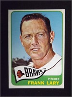 1965 TOPPS #127 FRANK LARY MILWAUKEE BRAVES