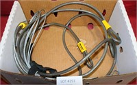 BOX OF BICYCLE LOCK CABLES