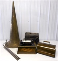 Edison Standard Cylinder Phonograph w/horn