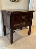 2 Drawer Chest, Thomasville, Measures: 25x16x24