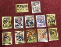Set of (12) Collectable NFL Trading Cards