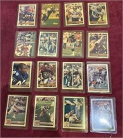 Set of (16) Collectible NFL Trading Cards