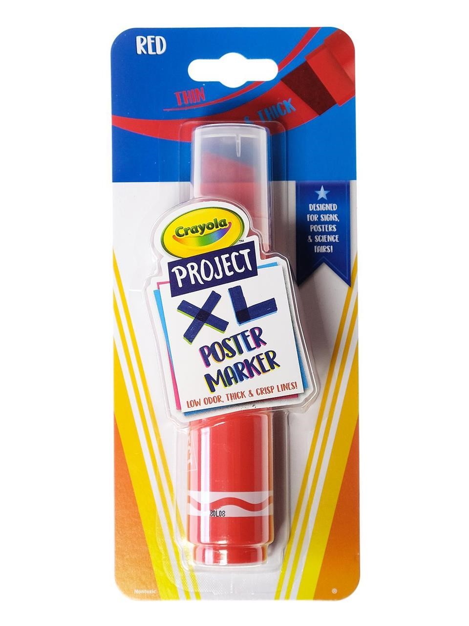 Crayola Project XL Poster Marker - Red