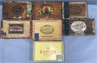 Cigar Boxes Advertising Lot Collection