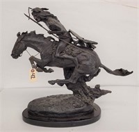 Frederic Remington Sculpture "Cheyenne Warrior"