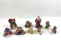 Assorted Christmas Figures / Décor