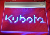 Kubota Lighted Advertising Sign