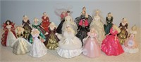 18 Hallmark Barbie Ornaments 1994-1997, 3 1/2"-4