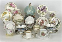 Selection of Cups & Saucers
