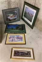 5 framed art