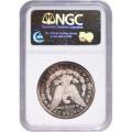 Morgan Silver Dollar 1881-S MS64 DPL NGC Toning