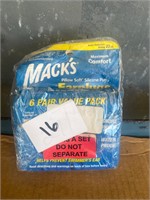 Mack’s ear plugs 6 pair double pack