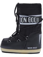 Moon Boot Size 7/8 Women’s Black Winter Boots