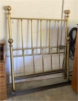 Full Size Brass Bed 69" High