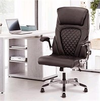 Commermax PU Leather Office Chair with Height Adju