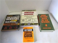 Three Unique Books On Survival Tactics, One
