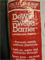 DeWitt weed barrier landscape fabric