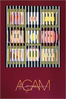 Yaacov Agam- Original silkscreen on paper