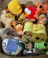 Box lot - children’s toys -mostly stuffed animals,