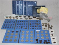 LARGE COLLECTION MISC. COINS, 2 1976 MINT SETS,