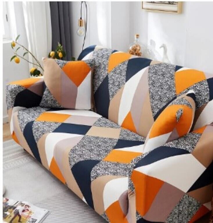 NEWEEN Sofa Cover High Stretch Elastic Fabric 1 2