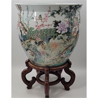 Fantastic & Fine Chinese Famille Rose Fish Bowl