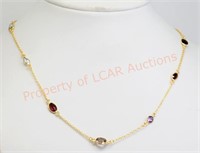 10Kt. Gold Plated Sterling Silver Necklace