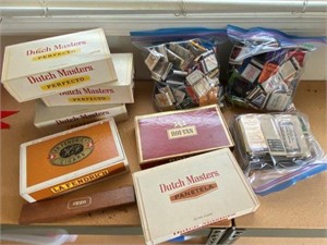 Cigar Boxes & Matchbooks