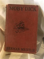 Moby dick 1925 by Herman Melville vintage book