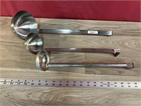 (3) Stainless Ladle