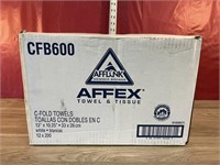 Case of Affex C-Fold Towels