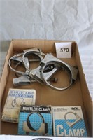 CLAMPS BOX LOT